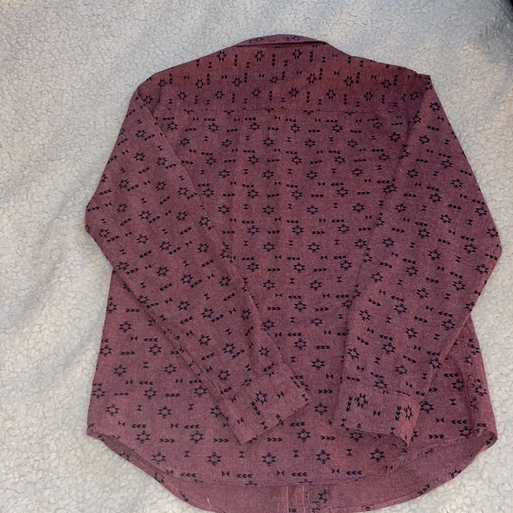 Aztec Pattern Button Down - Picture 3 of 3